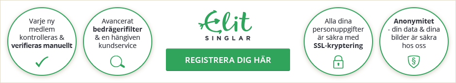 Dejtingsajter ELITSINGLAR reg banner